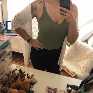 Crochet kimono/cover-up 🌼